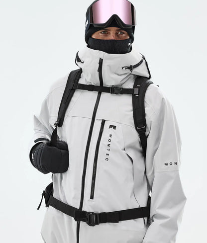 Veste de ski Oracle pour homme - Gris clair