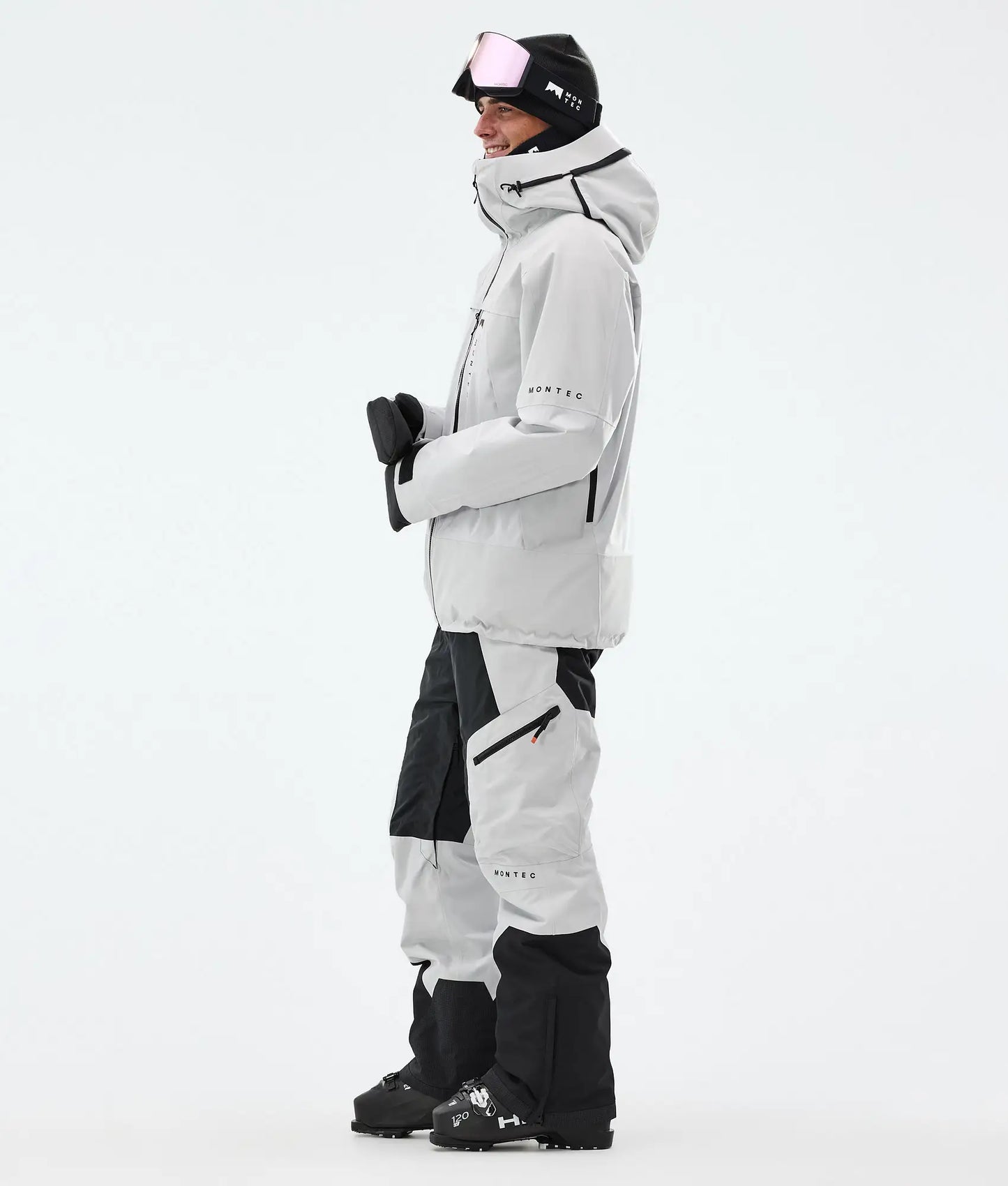 Veste de ski Oracle pour homme - Gris clair