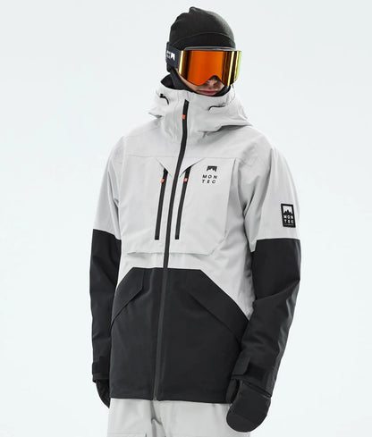 Veste de ski Arch pour homme - Gris clair/Noir