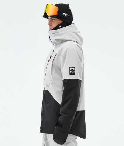 Veste de ski Arch pour homme - Gris clair/Noir