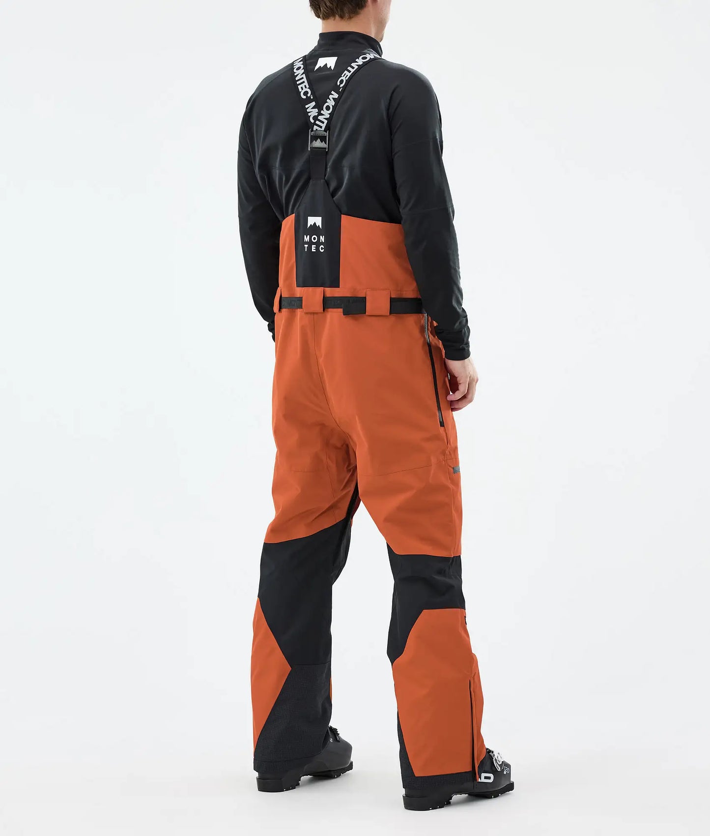 Pantalon de ski Arch pour homme - Orange brûlé/Noir