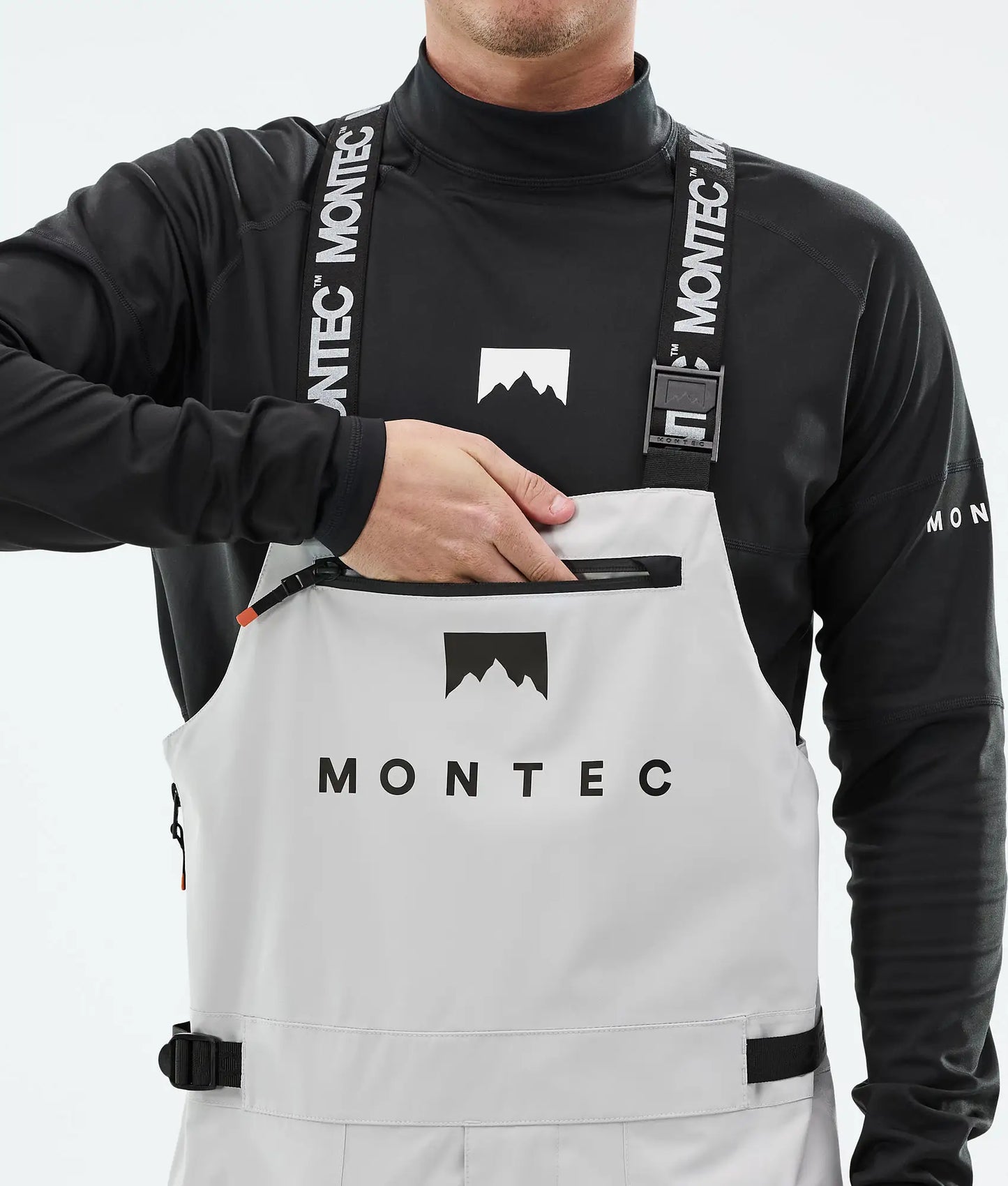 Pantalon de ski Arch pour homme - Gris clair/Noir