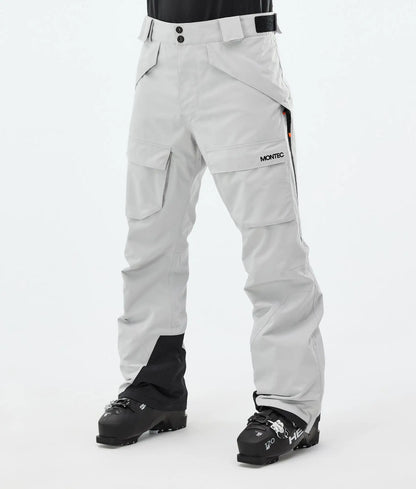 Pantalon de ski Kirin pour homme - Gris clair