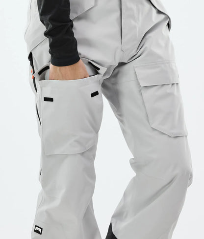 Pantalon de ski Kirin pour homme - Gris clair