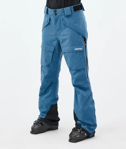 Pantalon de ski Kirin W pour femme - Bleu acier