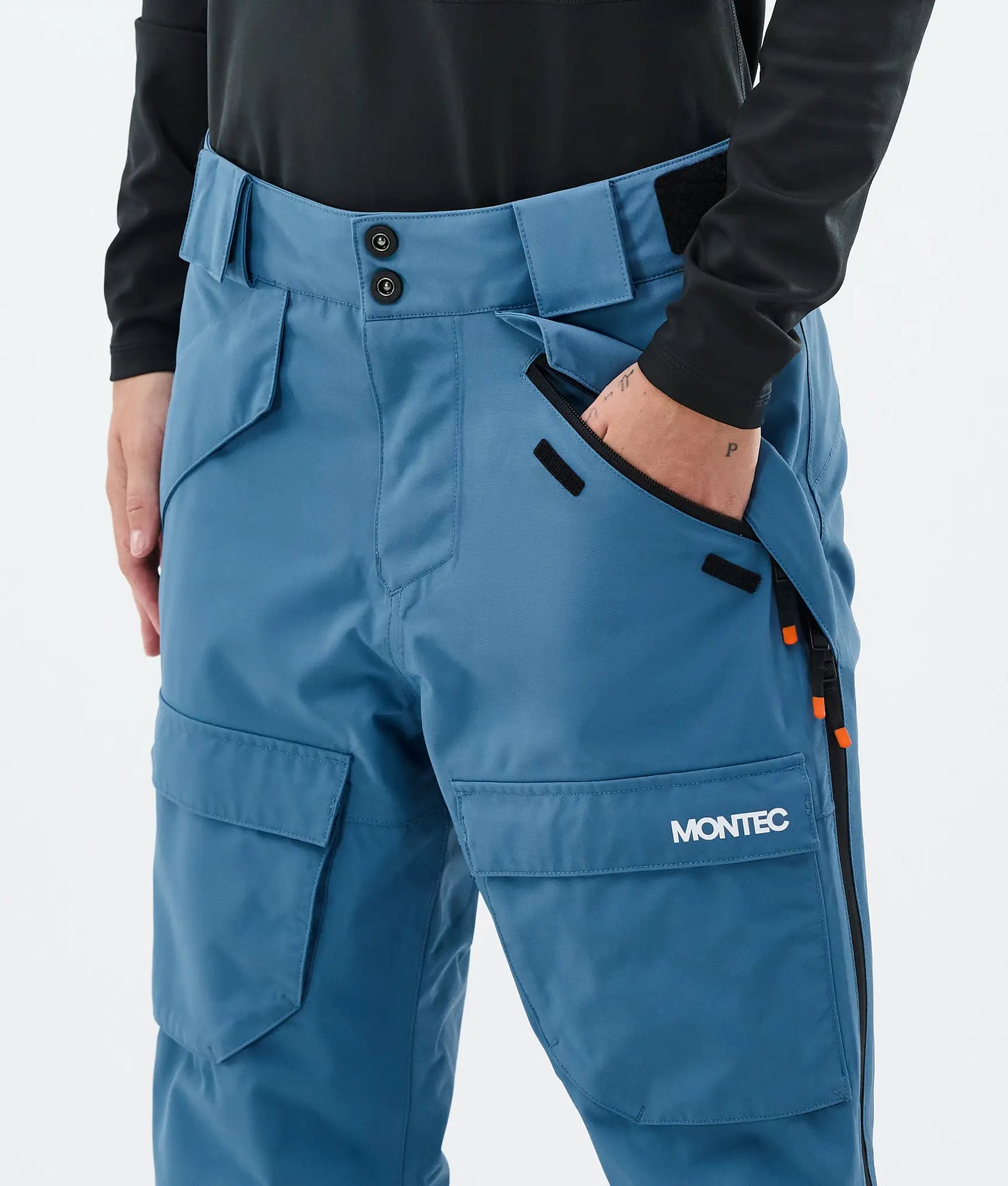 Pantalon de ski Kirin W pour femme - Bleu acier