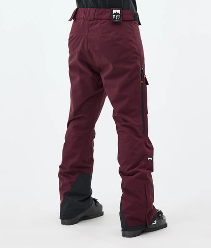 Pantalon de ski Kirin W pour femme - Bordeaux