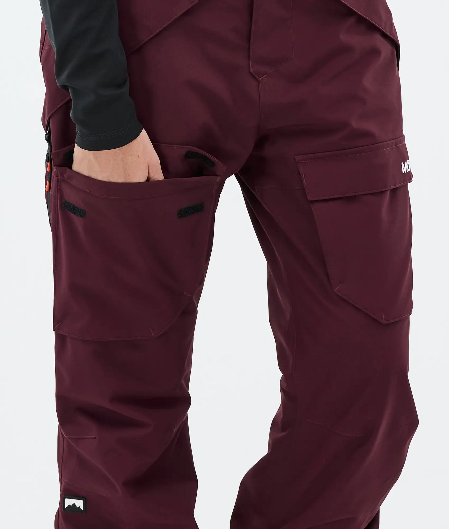 Pantalon de ski Kirin W pour femme - Bordeaux