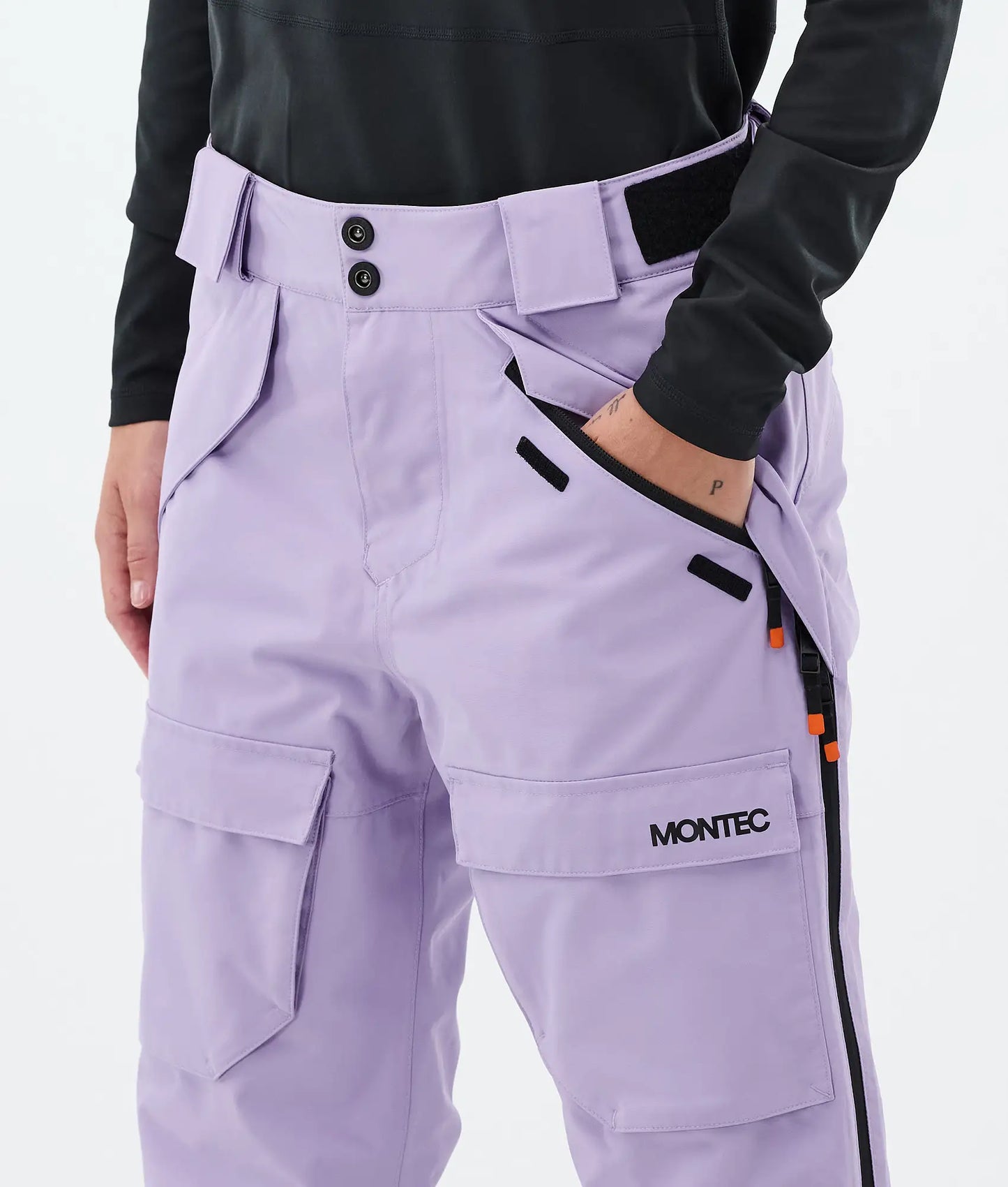 Pantalon de ski Kirin W pour femme - Violet délavé