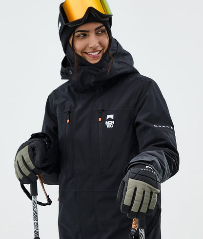 Kilo - Gants de ski verdâtres