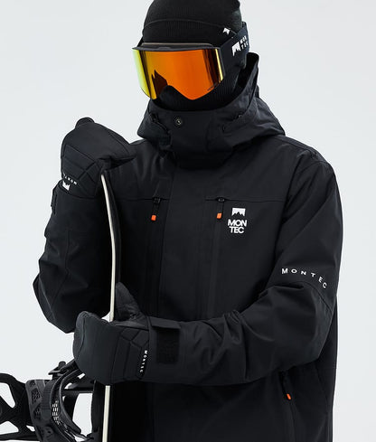 Moufles de neige noires