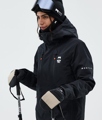 Moufles de neige sable